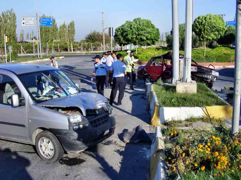 Söke'de trafik kazası