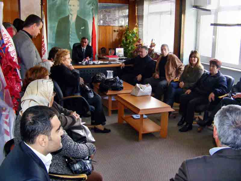 MHPden yeni yönetime ziyaret