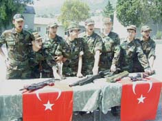 Engelli gençlerin askerlik sevinci