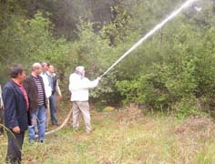 Güzelçamlı Belediyesi’nden arılara basıra hizmeti