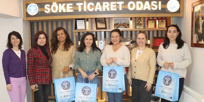 KADIN ÜYELERDEN SÖKE TİCARET ODASI’NA ZİYARET