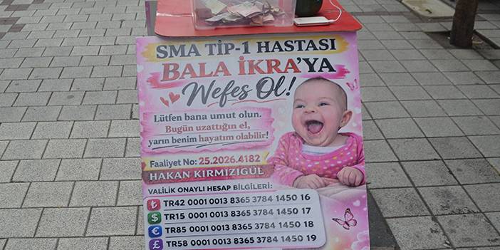 Haydi Aydın! SMA TİP1 hastası Bala İkra’ya nefes ol, umut ol