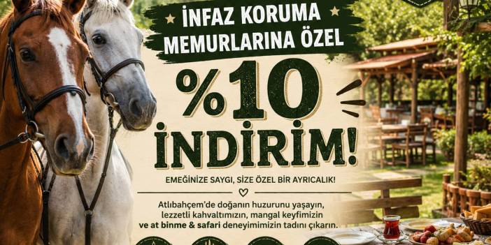 AYDIN'DA BİR İLK: ATLIBAHÇEM'DEN İNFAZ KORUMA MEMURLARINA ÖZEL %10 İNDİRİM