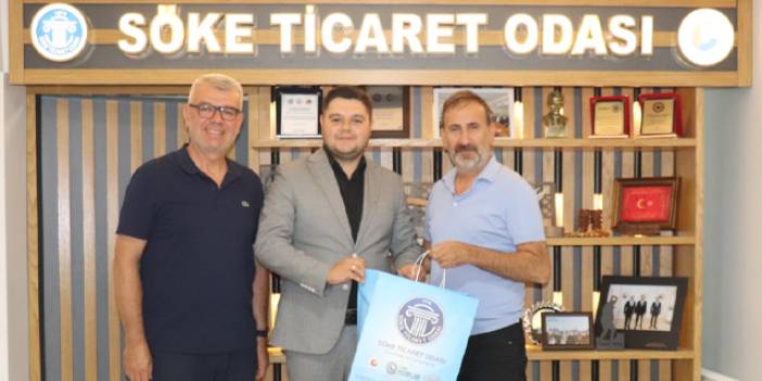 Başkan Bozkurt, Söke Ticaret Odası'nı ziyaret etti