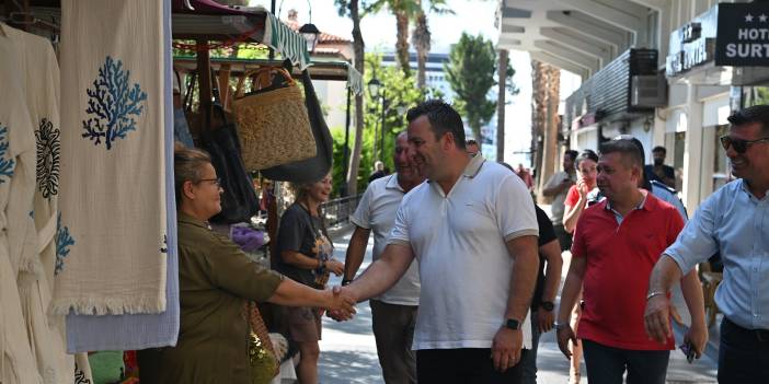 DEMİRTAŞ’TAN KENT MERKEZİNDE İNCELEME VE ESNAF ZİYARETİ