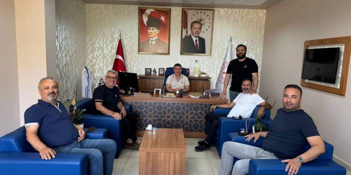 Söke Ticaret Odası’ndan Başhekim Prof. Dr. Eyüp Murat Yılmaz’a Ziyaret