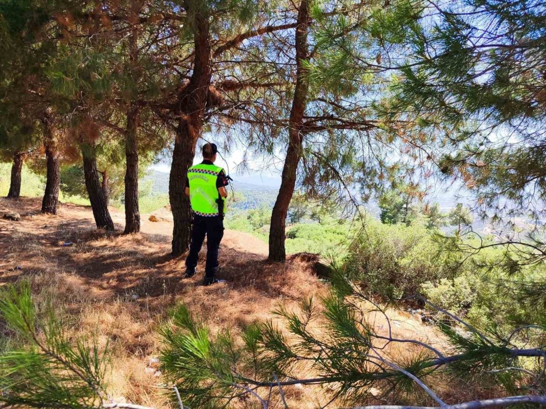 Jandarma ekipleri yasak bölgeye giren şahıslara cezai işlem uyguladı