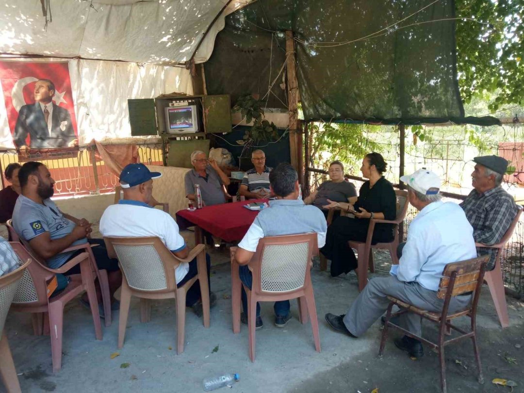 Söke İlçe Tarım ve Orman Müdürlüğü çiftçilerle bir araya geldi