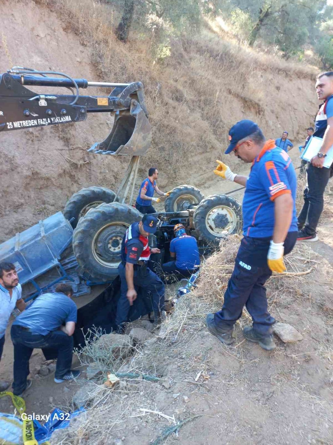 Bozdoğan’da traktör kazası: 1 ölü 6 yaralı