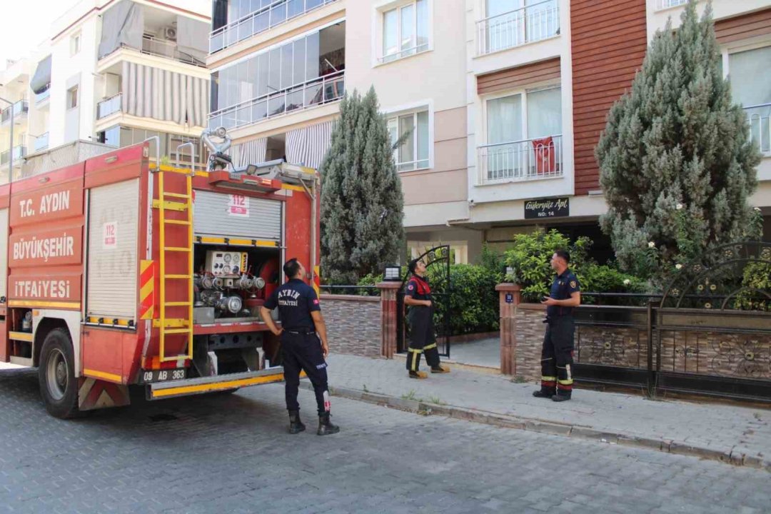 Ocakta tutuşan yağ ekipleri harekete geçirdi