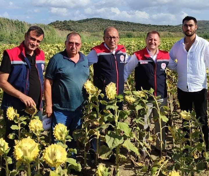 Didim’de üretim alanları kontrol edildi