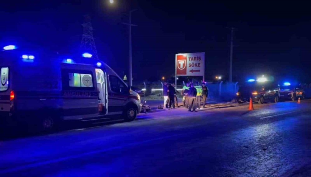 Söke’de trafik kaza: 1 yaralı