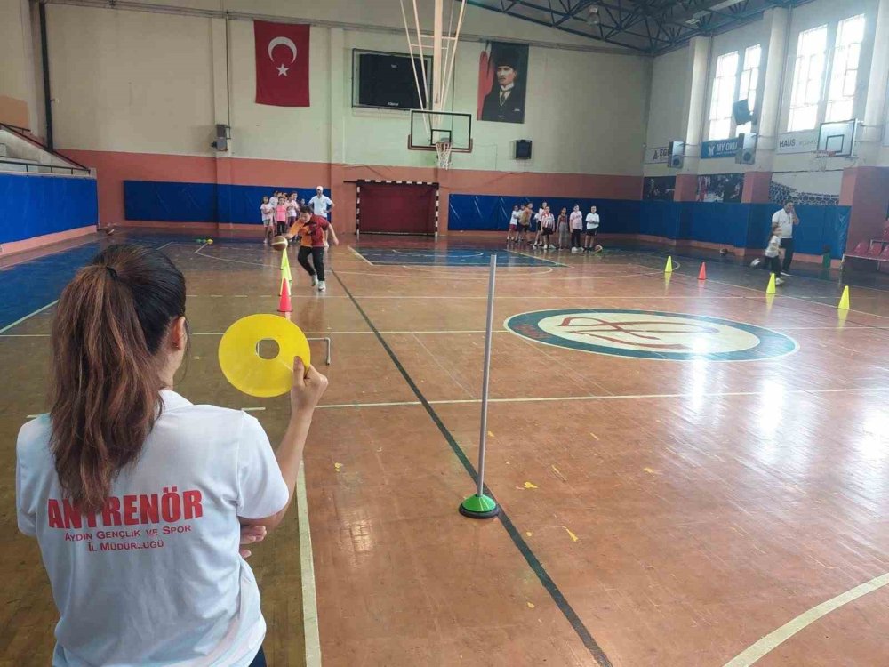 Geleceğin sporcuları antrenmanlarına başladı