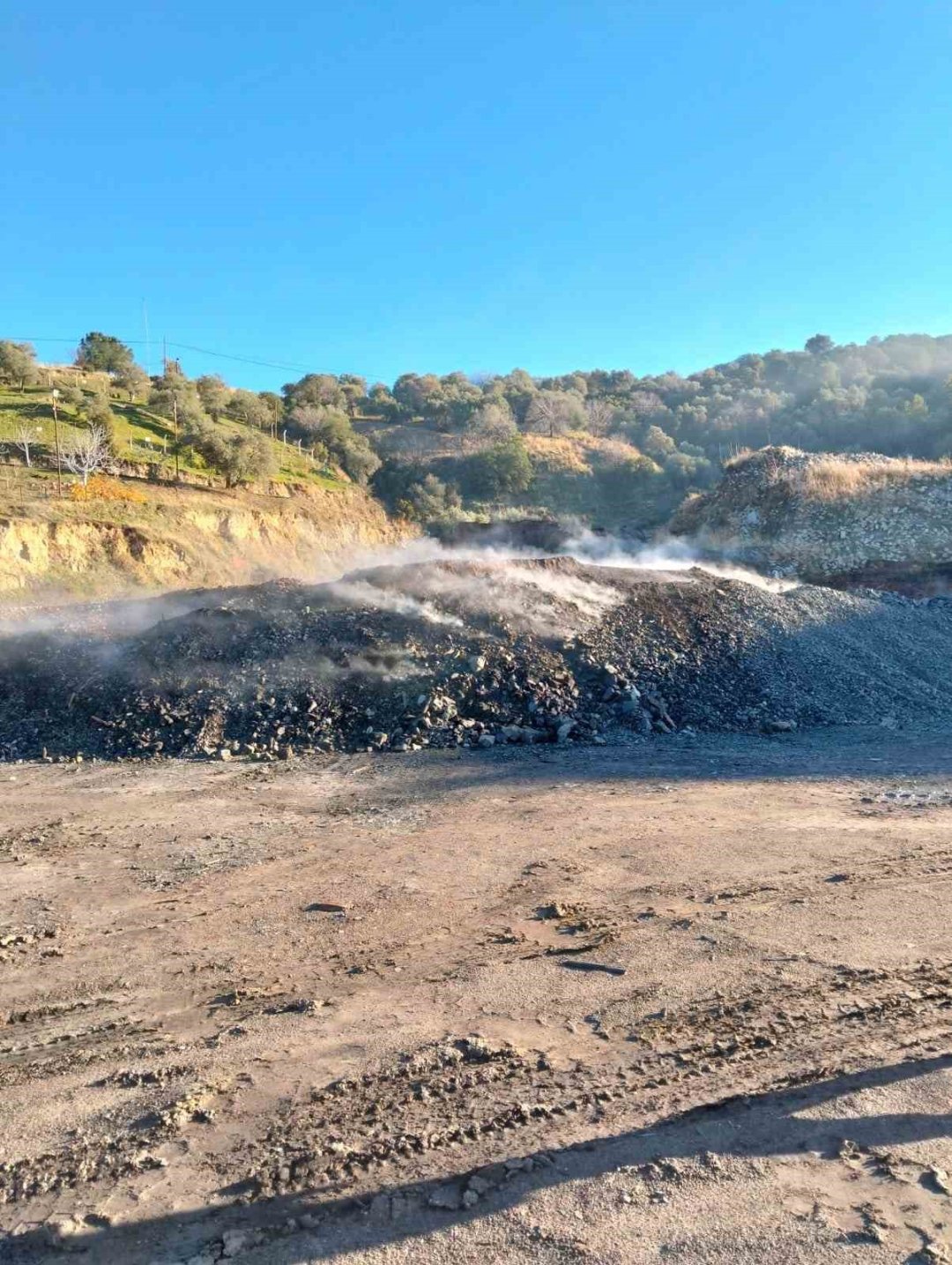 Kimyasal sızıntı ihbarı AFAD’ı harekete geçirdi