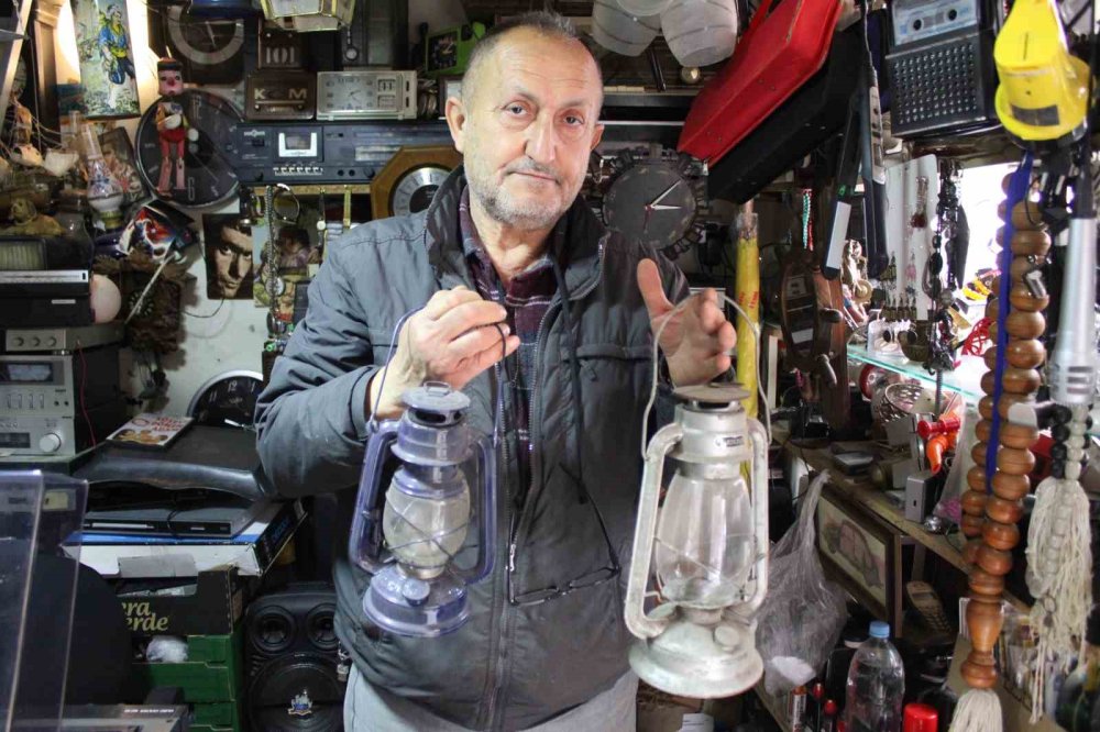 Bir zamanlar her evin vazgeçilmezi olan gaz lambaları şimdi nostalji oldu