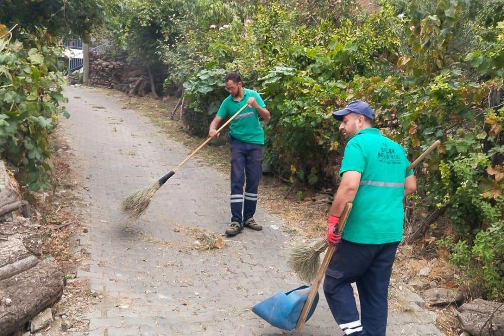 Efeler Belediyesi’nden, Eğrikavak’ta Temizlik Çalışması